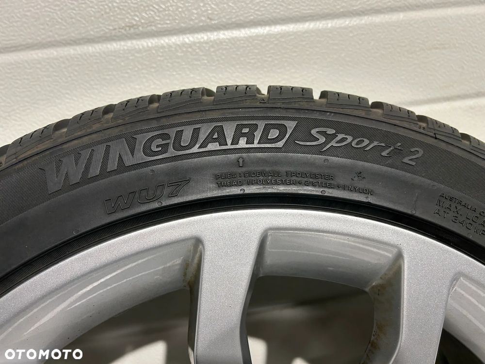 Oryginalne koła zimowe FELGI 18 AUDI A4 B9 B8 A5 F5 8T NEXEN 225/45R18 2022r 8mm jak NOWE - 13