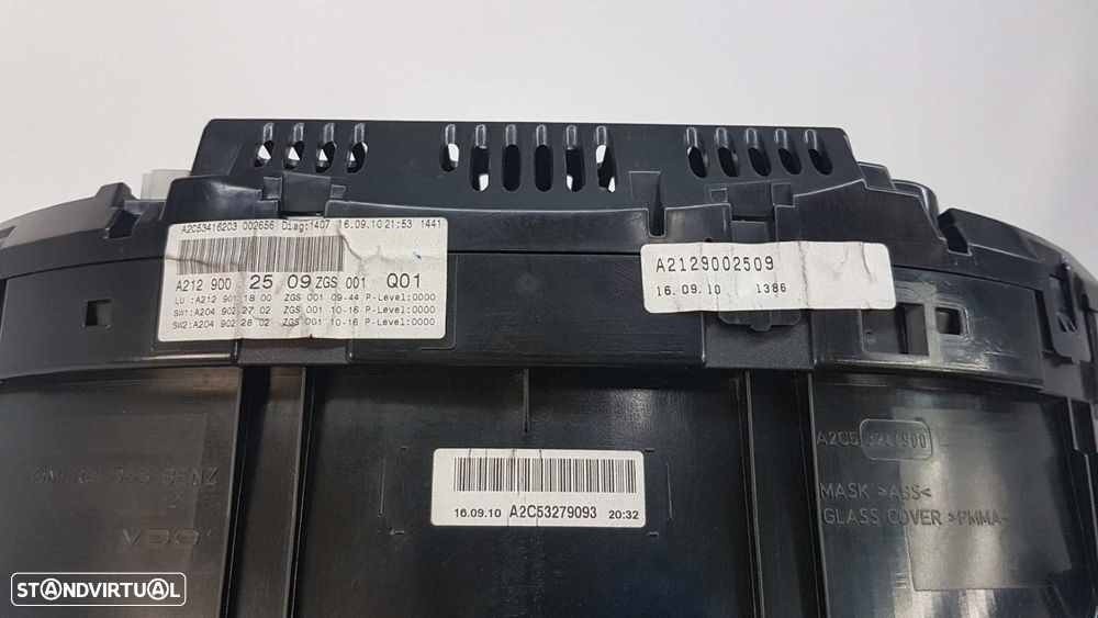 QUADRANTE MERCEDES CLASE E (W212) LIM. 220 CDI BLUEEFFICIENCY (212.002) - 10