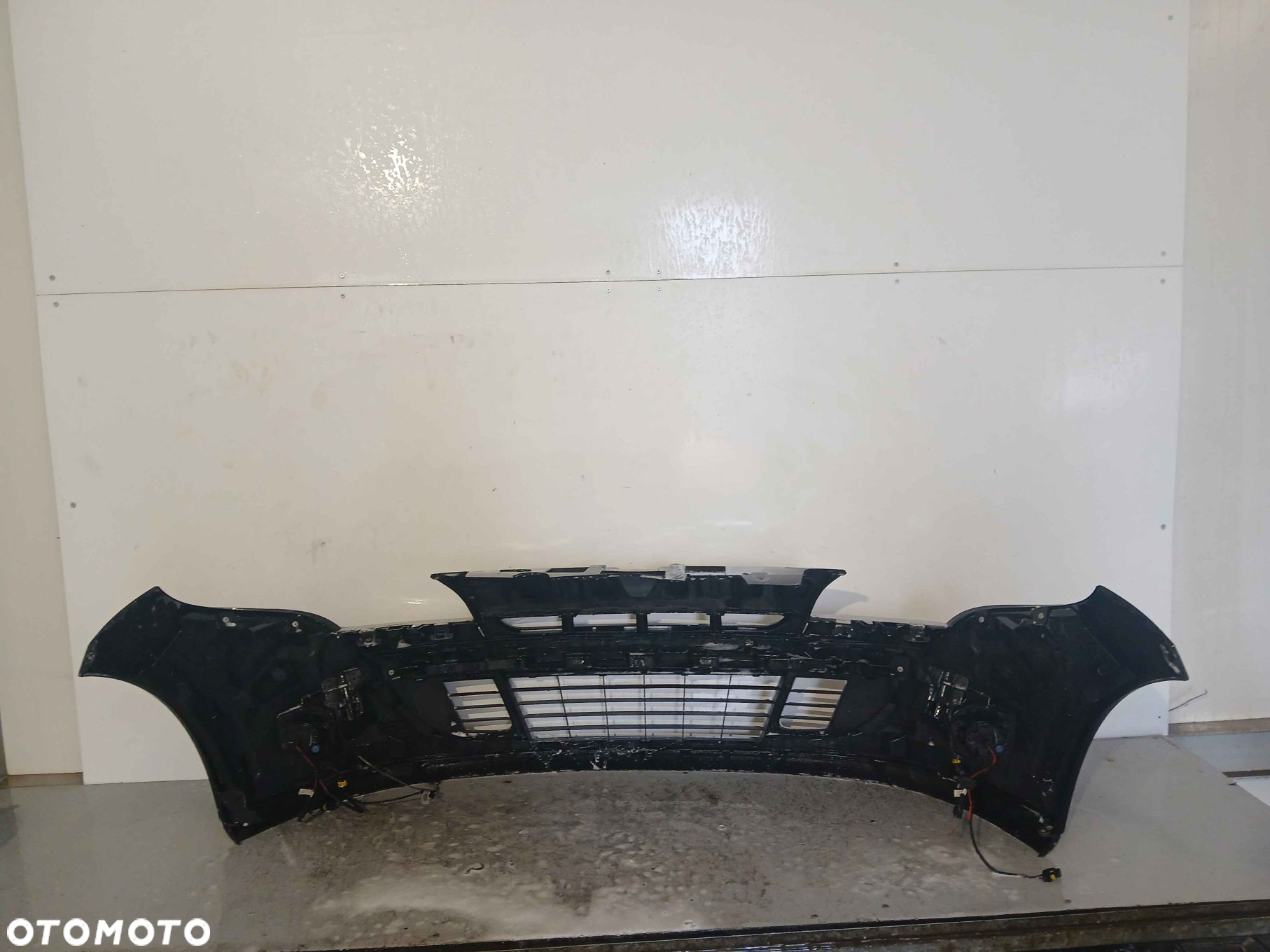 ^ ZDERZAK PRZÓD PRZEDNI RENAULT MEGANE 3 III COUPE 3D 3 DRZWI HB NV676 CZARNY HALOGENY - 5