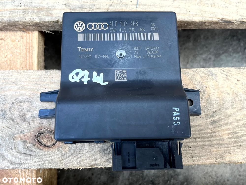 AUDI Q7 4L MODUŁ STEROWNIK GATEWAY 4L0907468 - 1