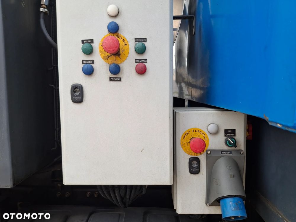 Renault D16 Skrapiarka CTP Constructeur Naprawa Asfaltu Rozsypywacz Grysu Wywrotka - 8