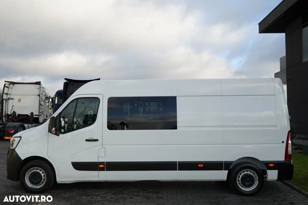 Renault MASTER / TABLĂ / DUBIȚĂ / CABINĂ MIXĂ 7 LOCURI / CAROSERIE / RAFTURI / UN SINGUR PROPRIETAR - 4