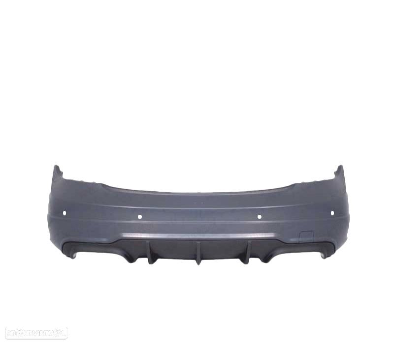 PARA-CHOQUES TRASEIRO MERCEDES CLASE C W204 07-14 PDC LOOK AMG C63 - 2