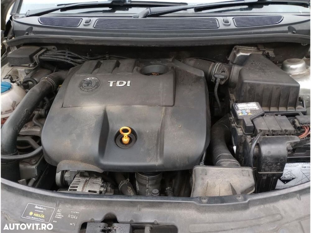 Panou comanda AC clima Skoda Fabia 2 2008 HATCHBACK 1.4 TDI BNV - 2