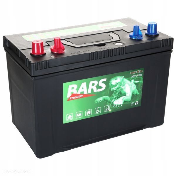 Akumulator Bars Energy 12V 100Ah 730A DC31 Dual Terminal - 23,90 kg - 1