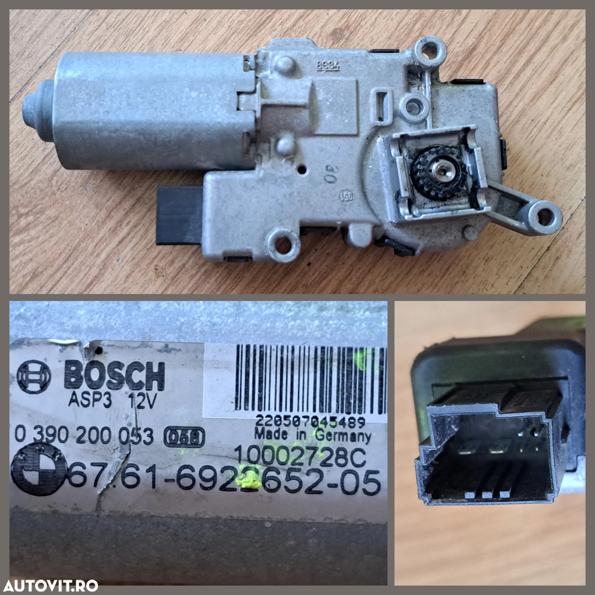 Motoras actuator cutie de transfer bmw X5 E53 facelift motoras trapa seria 3 5 6 x3 x5 E F calculator ecu modul cutie transfer xdrive ATC 400/500 - 8