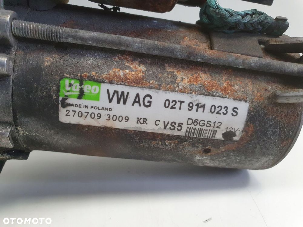 ROZRUSZNIK VW Golf VI 1.4 16V ROZRUSZNIK valeo 02T911023S - 2