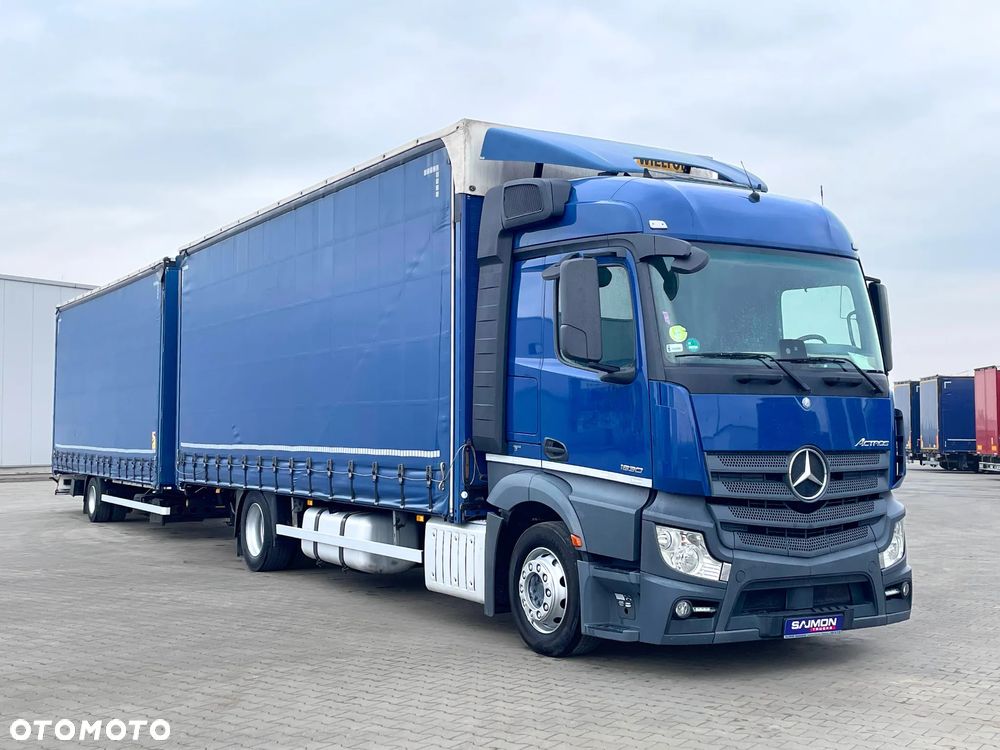 Mercedes-Benz ACTROS 1830 / ZESTAW TANDEM 120 M3 / PRZEJAZDOWY / 7,75 M + 7,75 M / SALON PL - 3