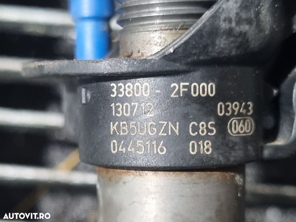 Injector Kia Sorento II Facelift 2.2 D 2012 - 2014 200CP D4HB Euro5 (1176) Diesel ... - 4