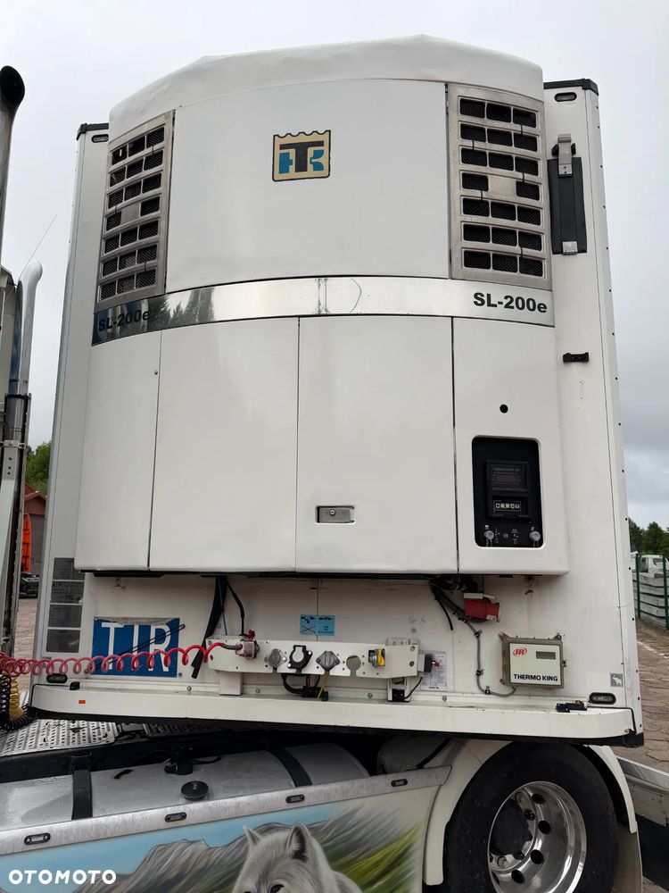 Schmitz Cargobull THERMO KING SL-200e / HAKÓWKA / 4 ZAMKI / PIERWSZA OŚ PODNSZONA / KOSZ PALETOWY / DIESEL+ELEKTRYK / DRUKARKA / 2015 ROK !! - 8