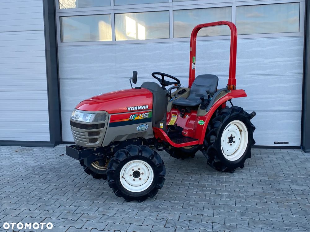 Yanmar AF120 Mini traktor Ciągnik Traktorek 4x4 + Ładowacz czołowy TUR Wspomaganie kierownicy Rewers - 12