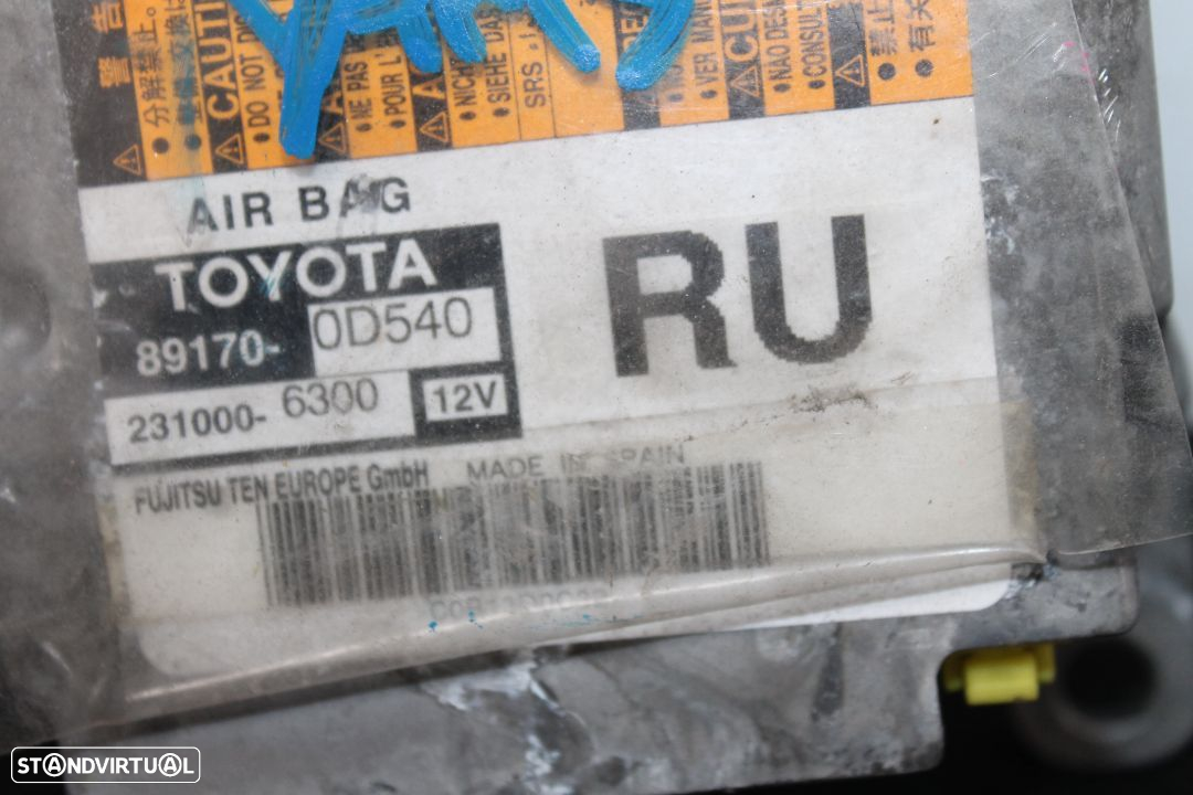 Centralina de Airbag Toyota Yaris - 2