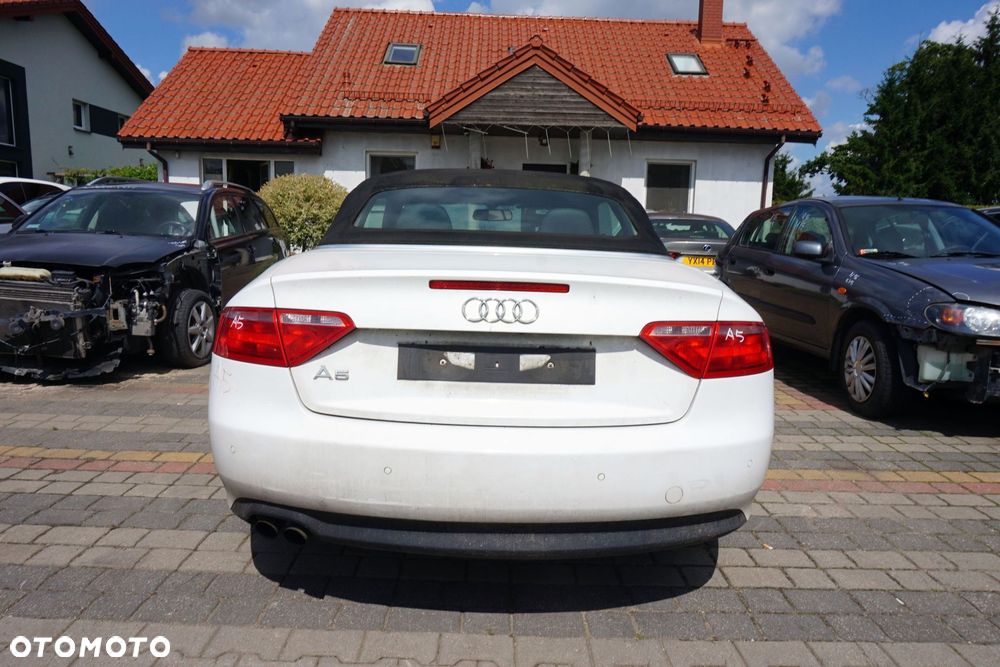 AUDI A5 I 8T CABRIO 2010 LY9C 1.8 TFSI CDHB 160KM LLV BIAŁY na części - 5