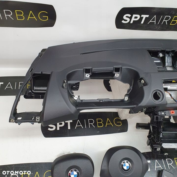 E87 LIFT DESKA ROZDZIELCZA KONSOLA KOKPIT PULPIT PODUSZKI AIRBAG AIR BAG PASY KIT SET - 2