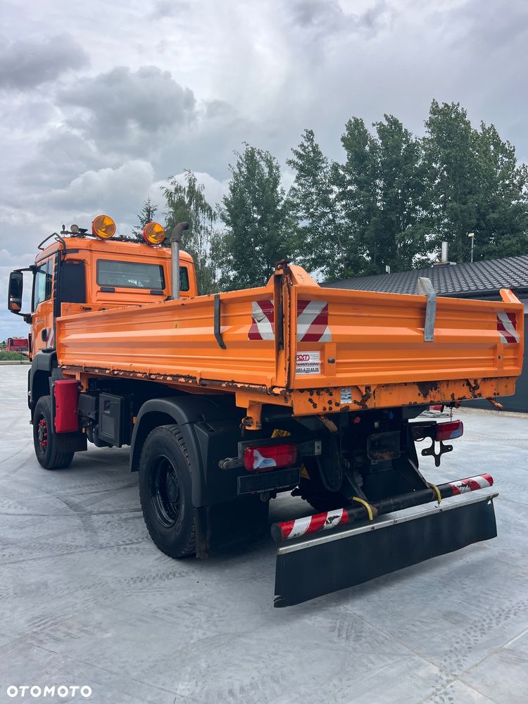 MAN Tgs 18.320 Wywrotka 4x4 Napęd na Mostach Na Wał Reduktor Biegi Terenowe Czolownica Hydraulika Boczna - 5