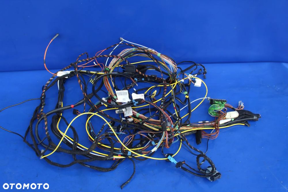 Wiązka lewa instalacja przewody z bagażnika kable OE Mercedes SL R230 W230 - 7