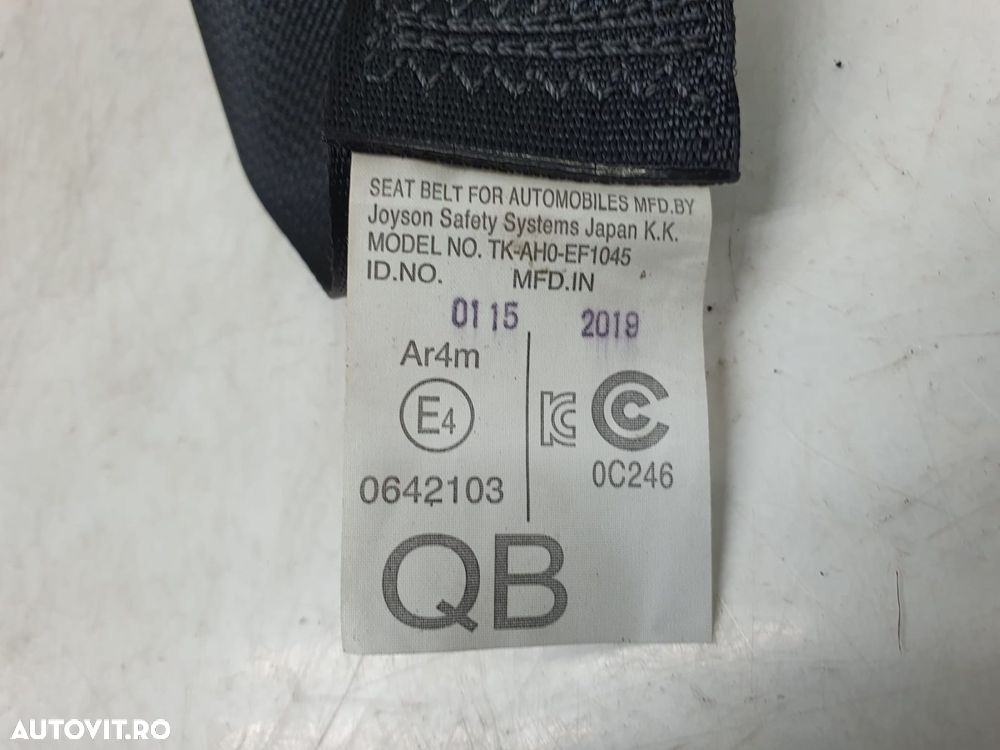 Centura de siguranta tk-ah0-ef1045 Lexus IS XE30 (facelift)  [din 201 - 2