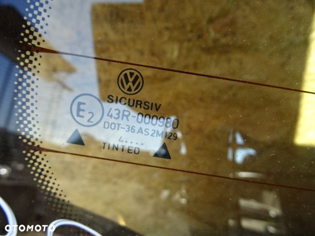 SZYBA KLAPA TYŁ TYLNA BAGAŻNIKA VW GOLF III HB5D NR30 - 7
