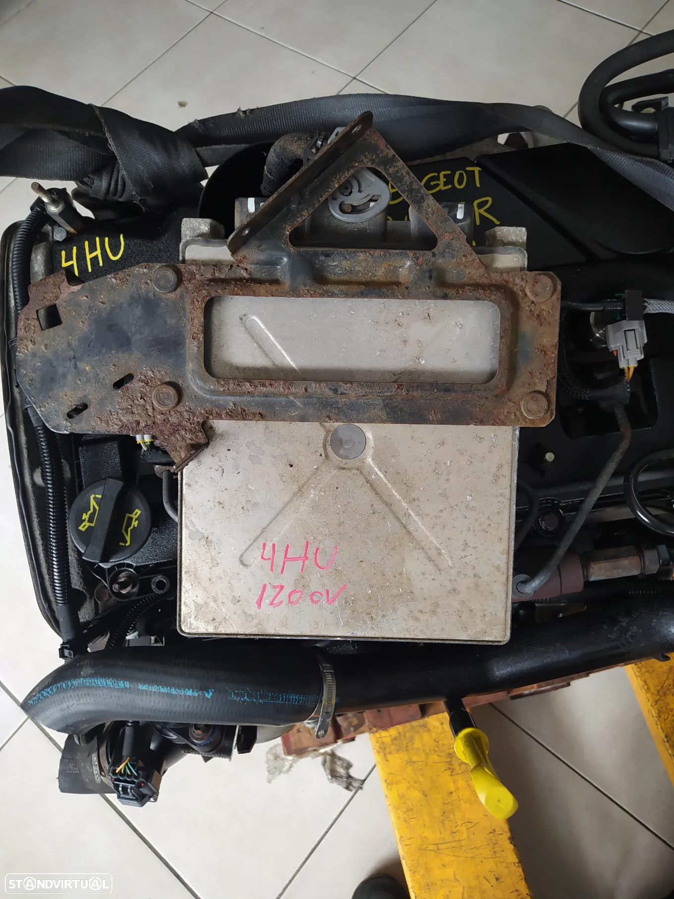 centralina peugeot BOXER 2.2HDI 120cv 2011 -Visteon S/W 96 664 846 80 - H/W 96 663 602 80 DCU102 - 5