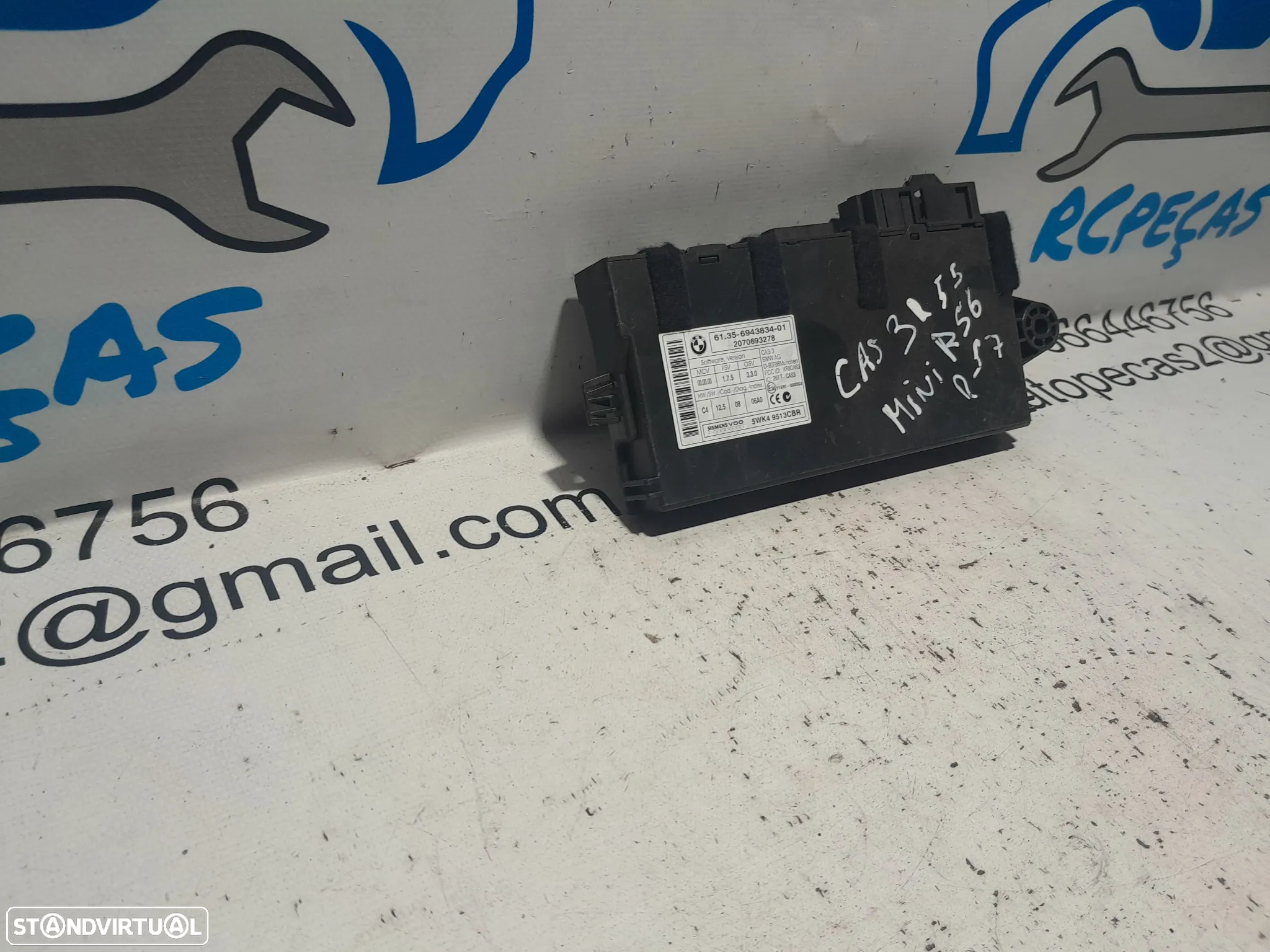 .Módulo Confort CAS 3 Original BMW Mini One Cooper D S R55 R56 R57 - 4