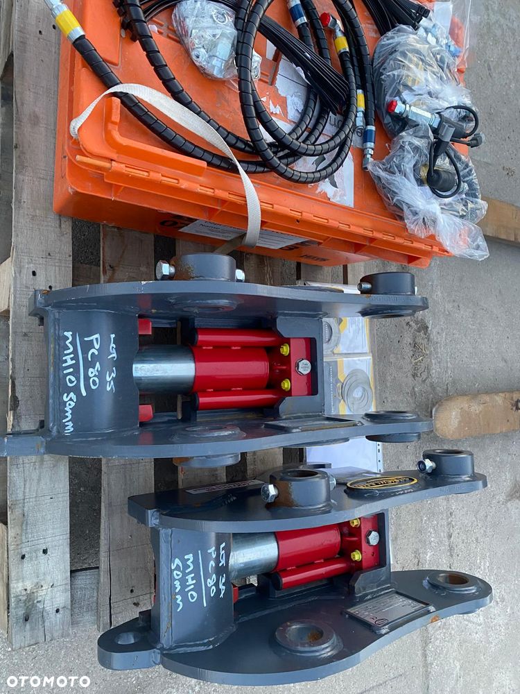 Inny NOWY Strickland S-Lock Coupler do Komatsu PC80 – z elektroniką / komplet - 4