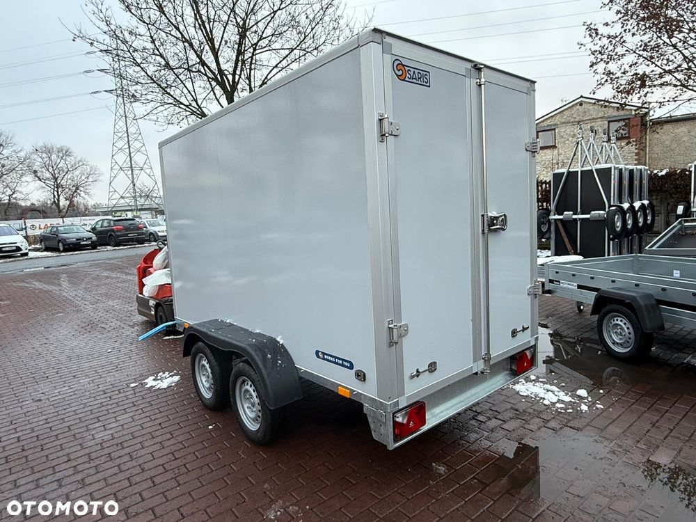 Saris Przyczepa kontener Saris VAN BODY 306x154x180 2000kg 2 osie furgon handlowa - 6