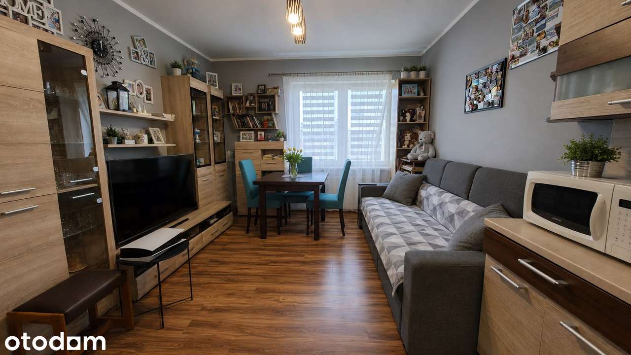 3 pokoje parter 60 m² Miejsce postojowe Zamknięta posesja Pruszcz Gd