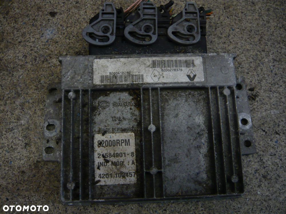 komputer sterownik silnika 8200278376 renault laguna ii - 1