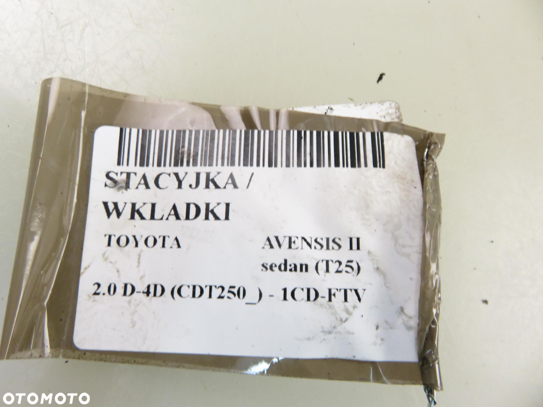 STACYJKA WKŁADKI TOYOTA AVENSIS II sedan (T25) 8978305010 - 15