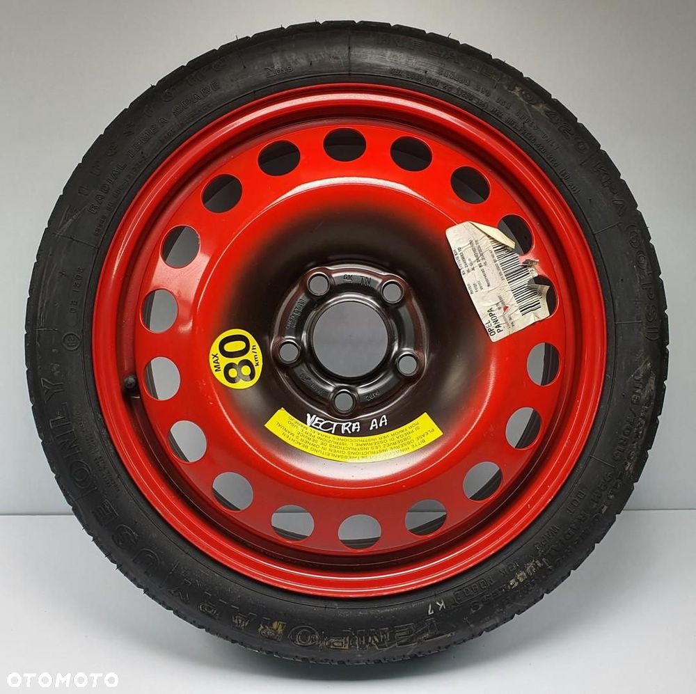 KOŁO ZAPASOWE DOJAZDOWE 115/70/R16 5X110 OPEL VECTRA C - 1