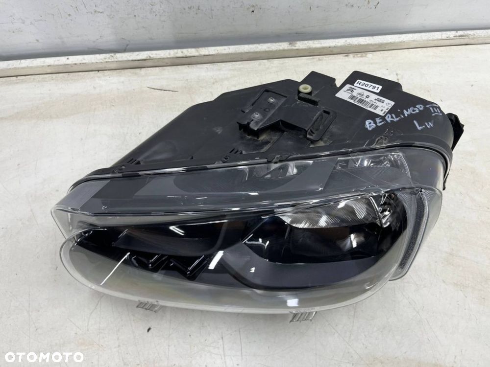 Lampa reflektor Citroen Berlingo III 3 Multispace 18-23r. lewa przednia wersja osobowa lewy przód - 14