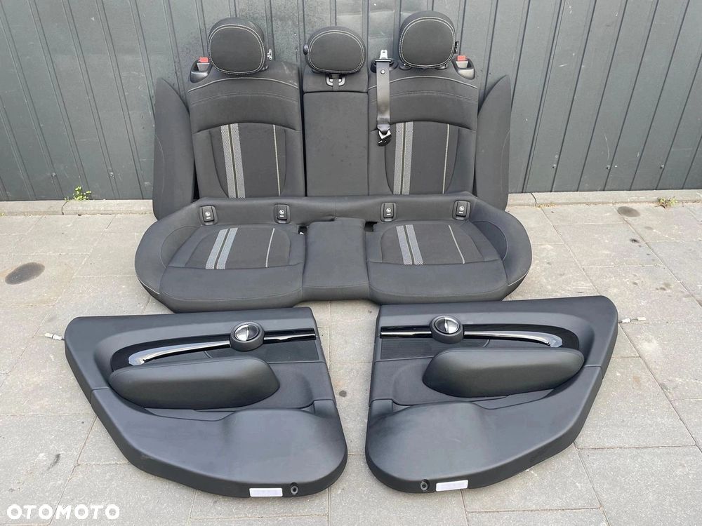 FOTELE TAPICERKA WNETRZE MINI COOPER CLUBMAN F54 JCW DINAMICA CARBON BLACK - 12
