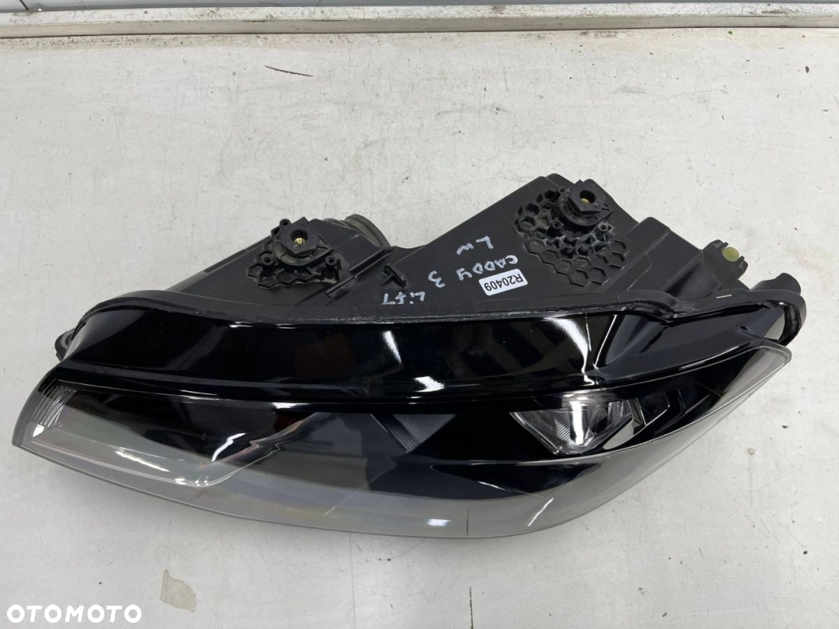 Lampa reflektor VW Caddy III 3 Lift 15-20r LEWA przednia zwykła H4 w21/5w h21w lewy przód 2k1941015b - 14