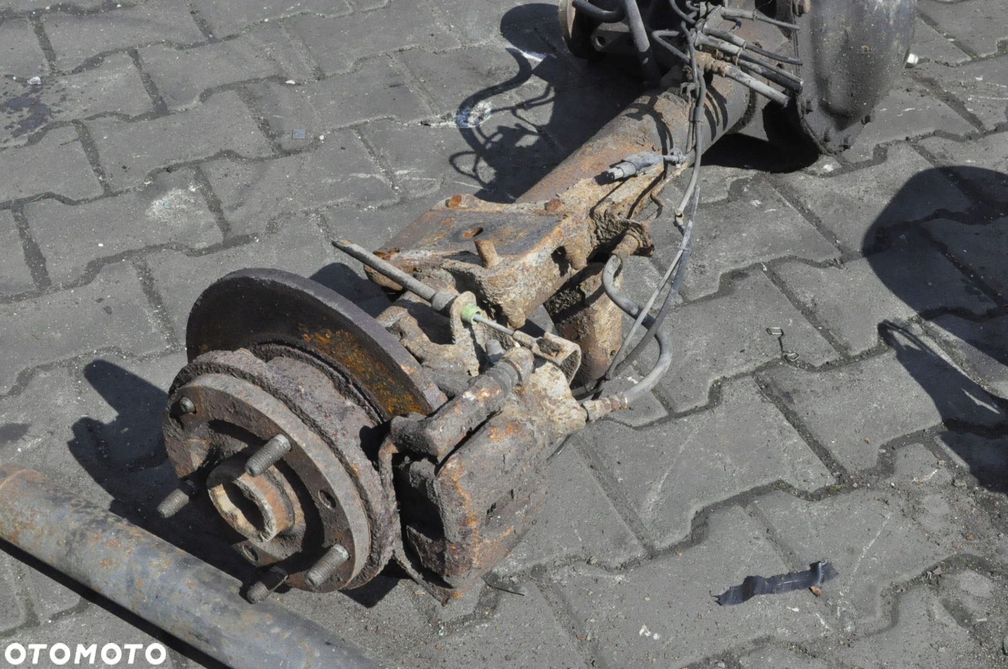 TRANSIT MK7 2.4 TDCI 115KM BELKA TYŁ MOST MANUAL - 5