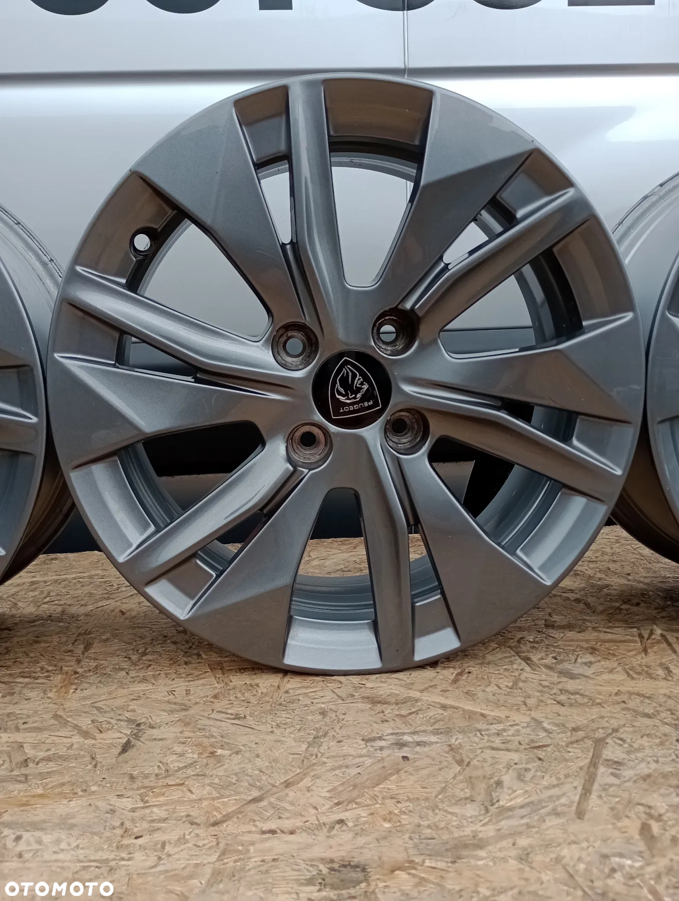 FELGI ALUMINIOWE 4x108 R16 6,5J ET32 PEUGEOT 208 2008 OPEL CORSA MOKKA CITROEN C3 C4 C4X - 4