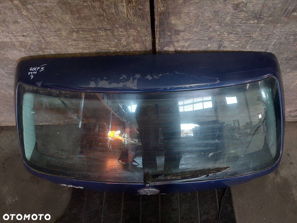 KOMPLETNY TYŁ KLAPA BAGAŻNIKA ZDERZAK TYŁ LAMPA VOLKSWAGEN GOLF IV LB5N - 8