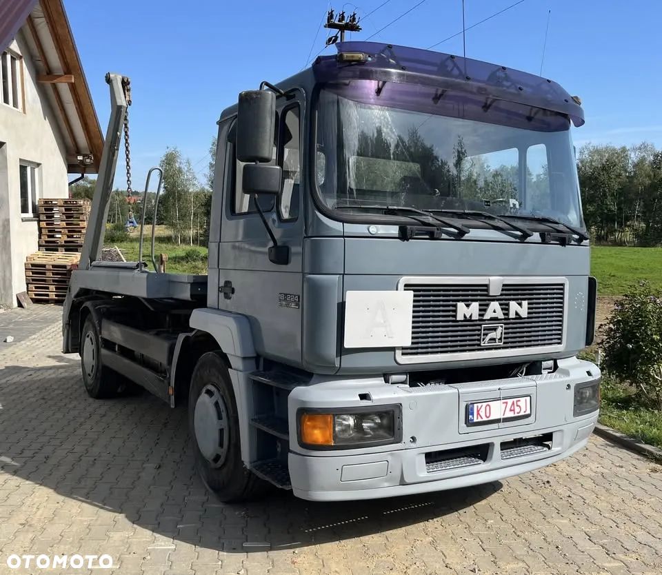 MAN 18.224 SILENT F2000 klima bramowiec do zabudowy kiper wywrotka 18 224 - 2