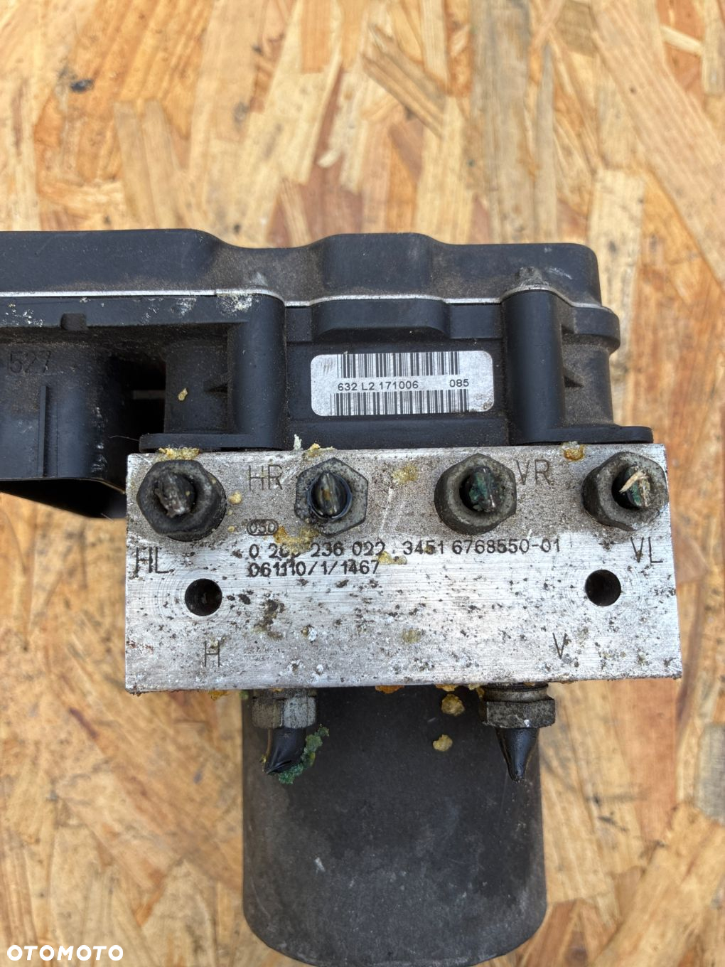 BMW E60 POMPA ABS 3451 6777801-01   0265950667 - 4