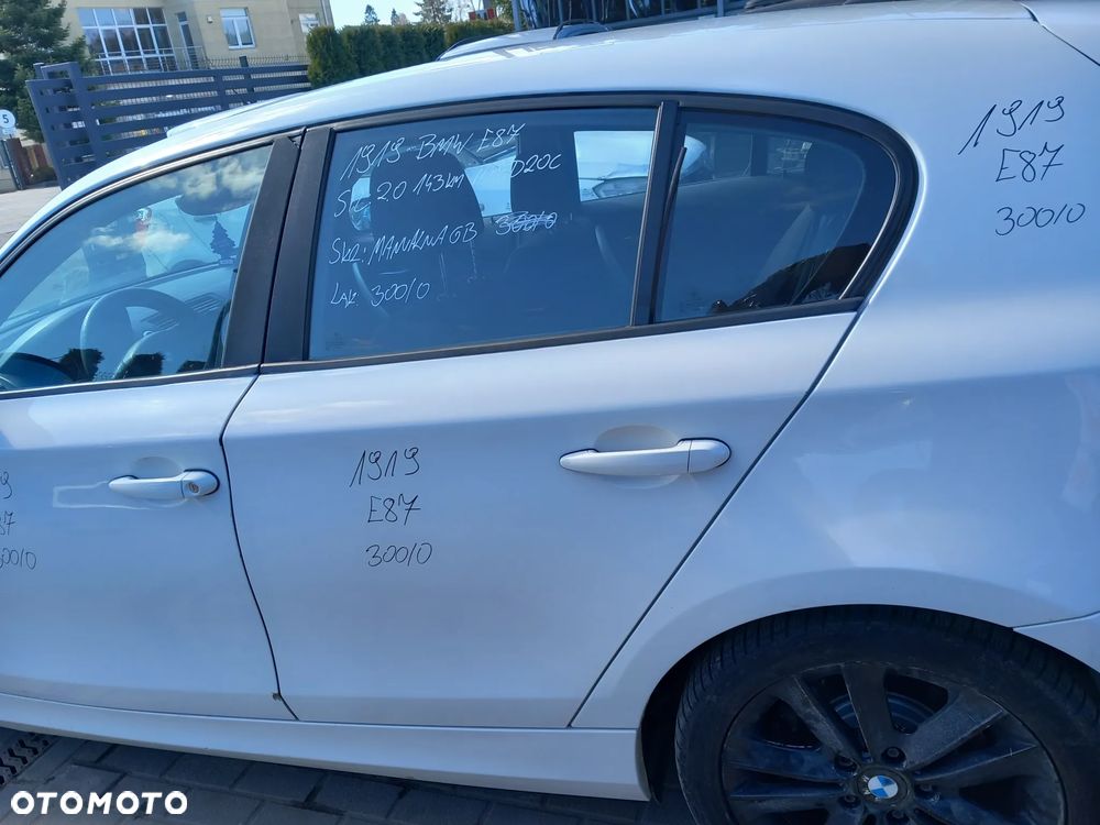 BMW E87 DRZWI LEWE TYLNE LEWY TYŁ KOLOR: 300 - 1