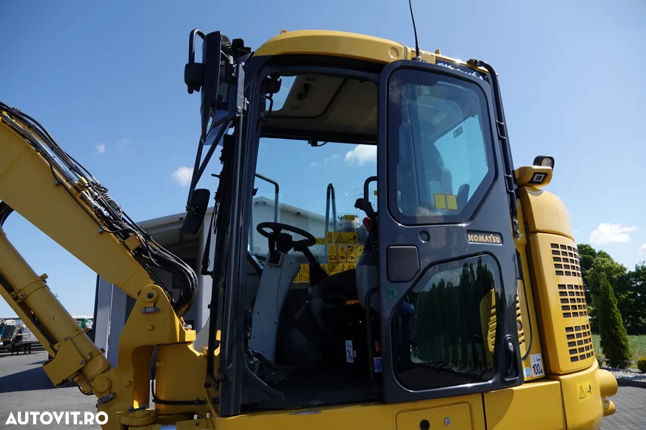 Komatsu PW 118 MR / EXCAVATOR PE ROȚI / 2019 / ROTARE ÎN ȘI ÎNĂLȚIME / CAMERĂ / CONTRACT DE SERVICE POST-SERVICE - 23