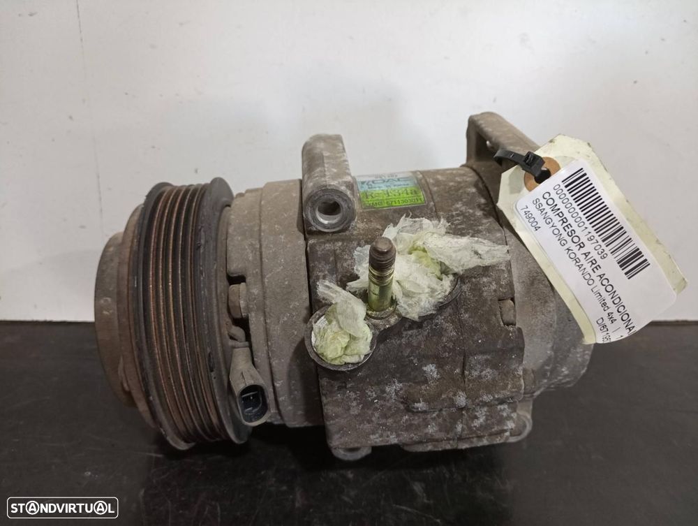 COMPRESSOR DE AR CONDICIONADO SSANGYONG KORANDO - 1