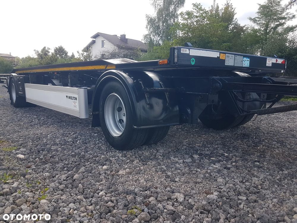 Wielton PS-2 PRZYCZEPA POD KONTENERY DO HAKOWCA 2-OSIE BLIŹNIAKI HUFFERMANN ZASŁAW SKIBICKI - 15