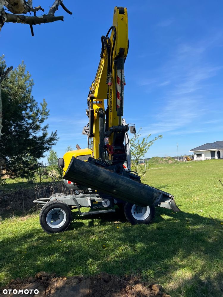 Wacker Neuson Mini KOPARKA KOŁOWA WACKER NEUSON 6503 WD 5,8t Długie ramie 3xłamane Dodatkowa hydraulika SZYBKA SKRĘTNA 2x łyżki Wiertnica skarpowa hydrauliczna Yanmar 2009r 3060mth - 37