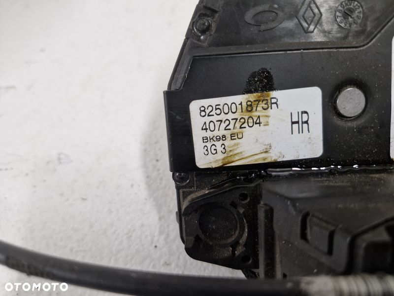 RENAULT CLIO IV 4 ZAMEK DRZWI PRAWY TYŁ TYLNY 6 PIN 825001873R - 4