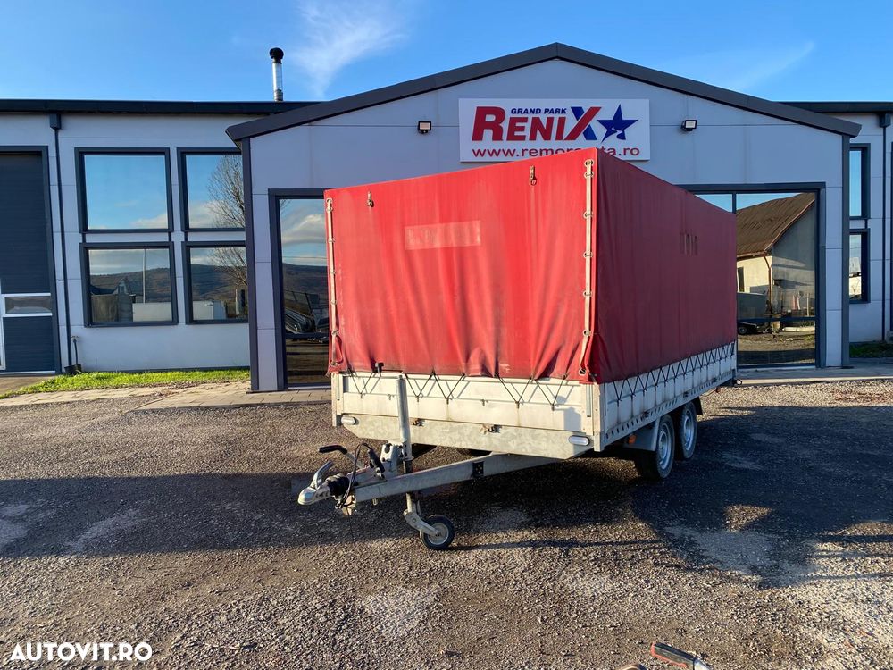 Stema Remorca WARK  cu prelata 4m/2m/1.5h - 1