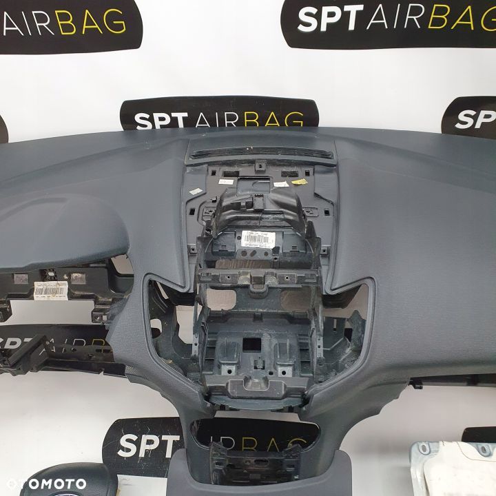 FORD FIESTA MK7 DESKA ROZDZIELCZA KONSOLA KOKPIT PULPIT PODUSZKI AIRBAG AIR BAG PASY KIT SET - 3