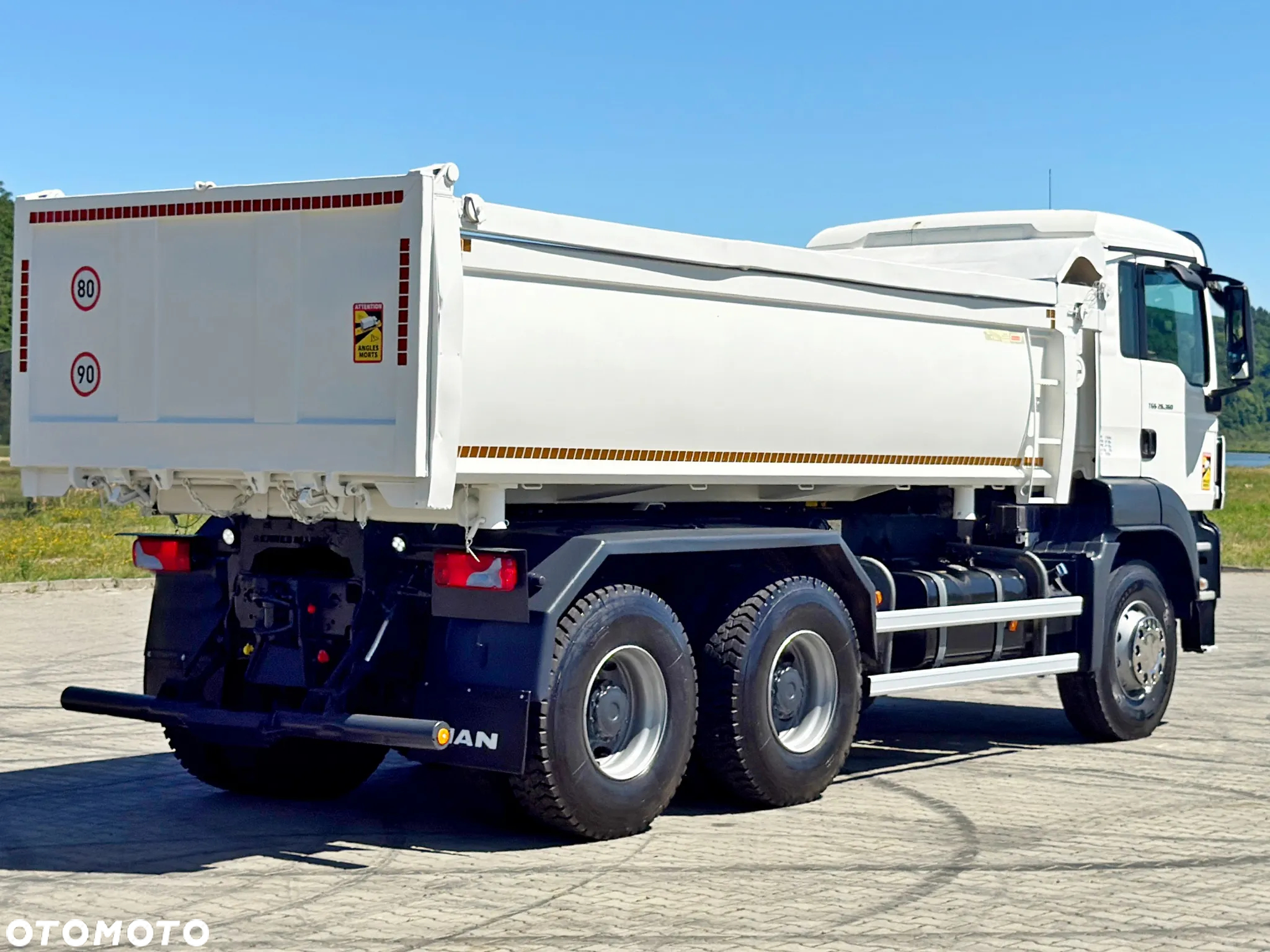 MAN TGS 26.360 * WYWROTKA 5,20 m + BORDMATIC * 6x4 * STAN BDB - 7