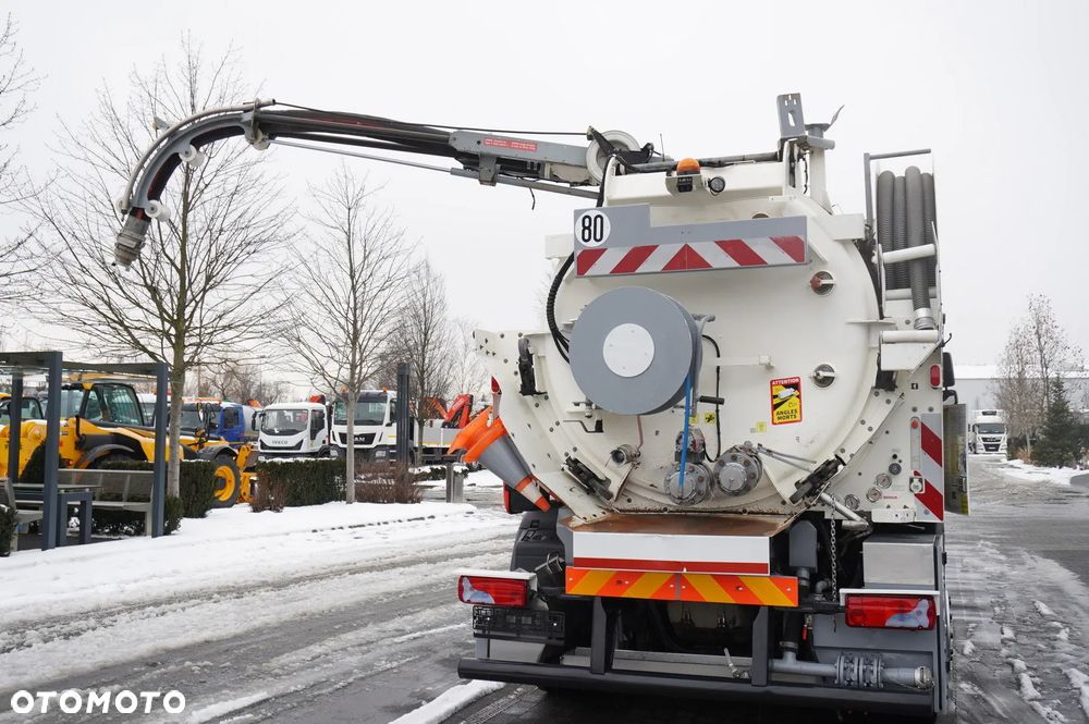 MAN TGM 26.340 / Zabudowa WUKO Rivard 11,8 m3 / 120 tys. km / oś skrętna - 18