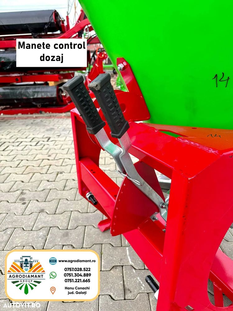 Alta Masina imprastiat ingrasaminte DEMAROL 200 / 300 / 500L - Tip coif cu 1 disc - 9