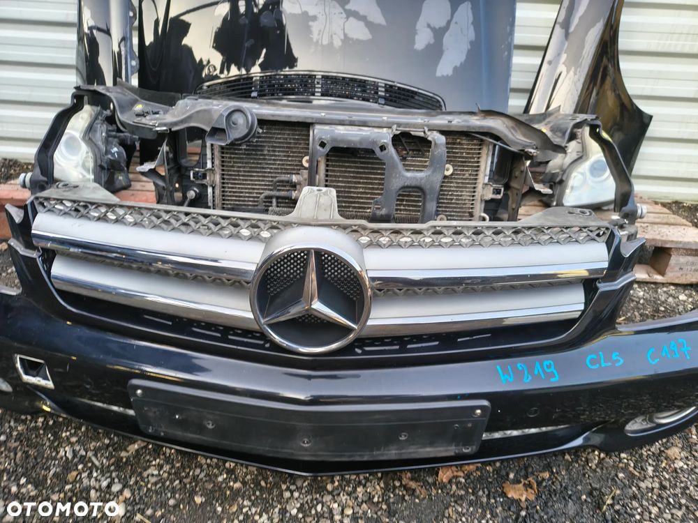 Kompletny przód w219 CLS 197 lakier maska błotniki lampy pas przedni zderzak grill RADOM - 3